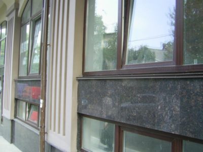 Гранітний фасад Львів