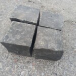 Базальтова бруківка - 10*10 см