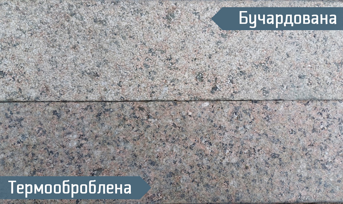 Бачардована - термооброблена поверхня